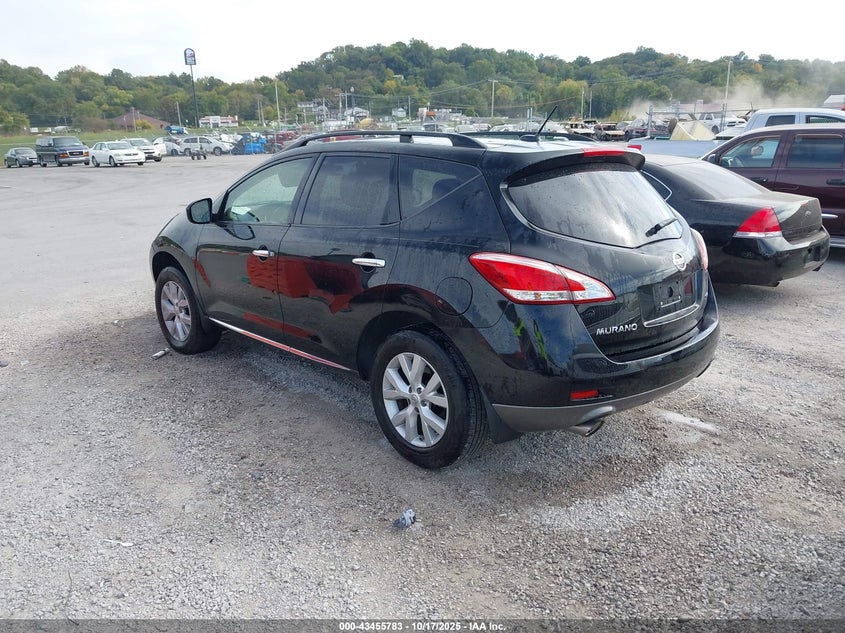 2013 NISSAN MURANO SV JN8AZ1MU5DW212395
