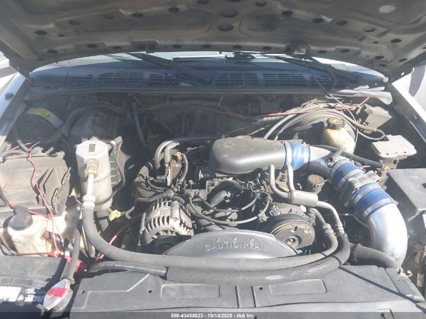 2001 Chevrolet S-10 Ls VIN: 1GCDT13W31K155534 Lot: 43455823