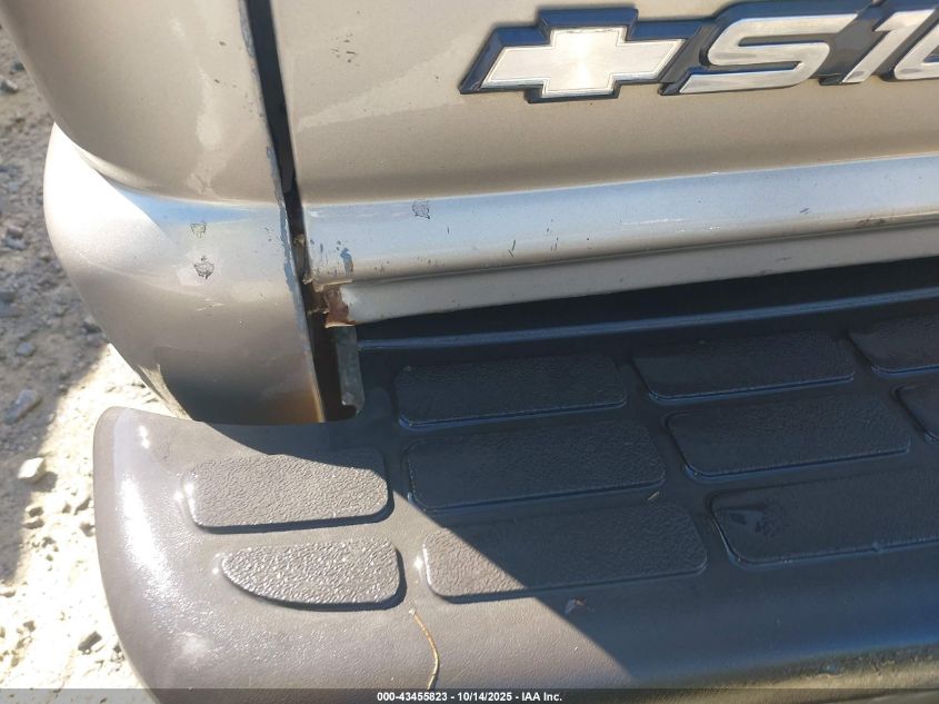 2001 Chevrolet S-10 Ls VIN: 1GCDT13W31K155534 Lot: 43455823