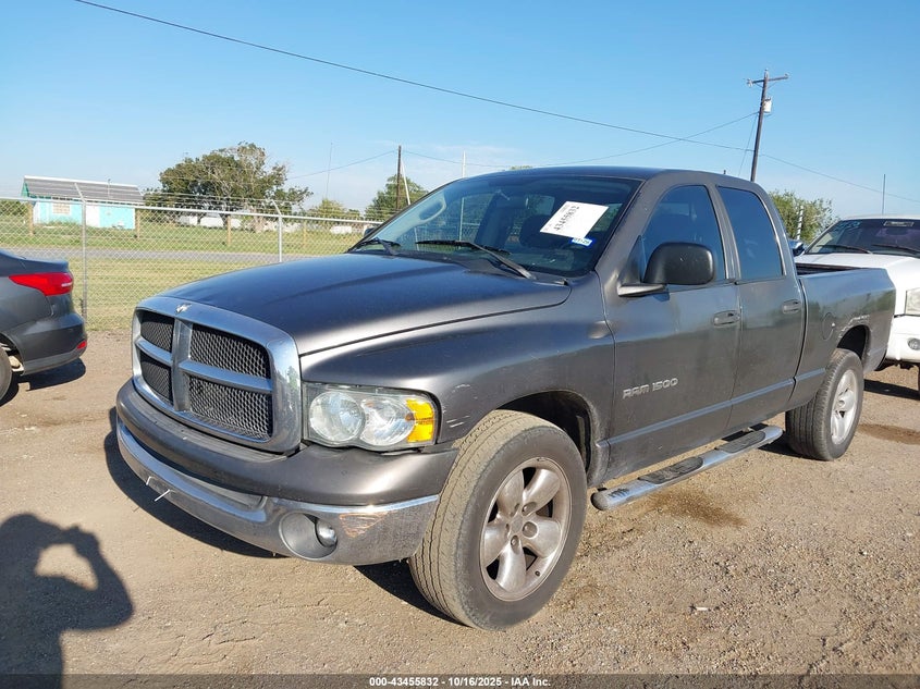 2004 Dodge Ram 1500 Slt/Laramie grey truck gasoline 1D7HA18N64J243968 photo #3