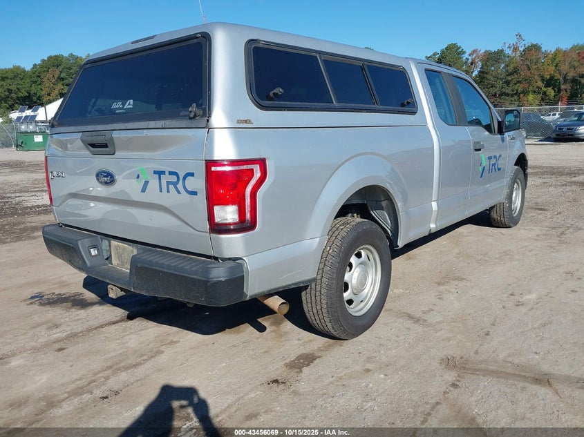VIN 1FTFX1EF4HFC46034 2017 FORD F-150 XL