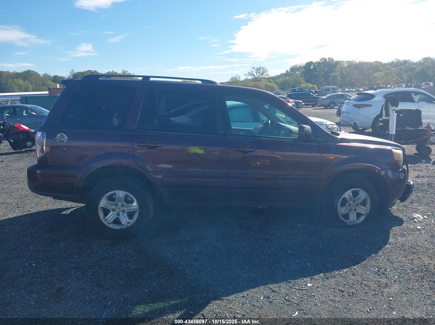 5FNYF28208B024590 2008 HONDA PILOT photo no. 12
