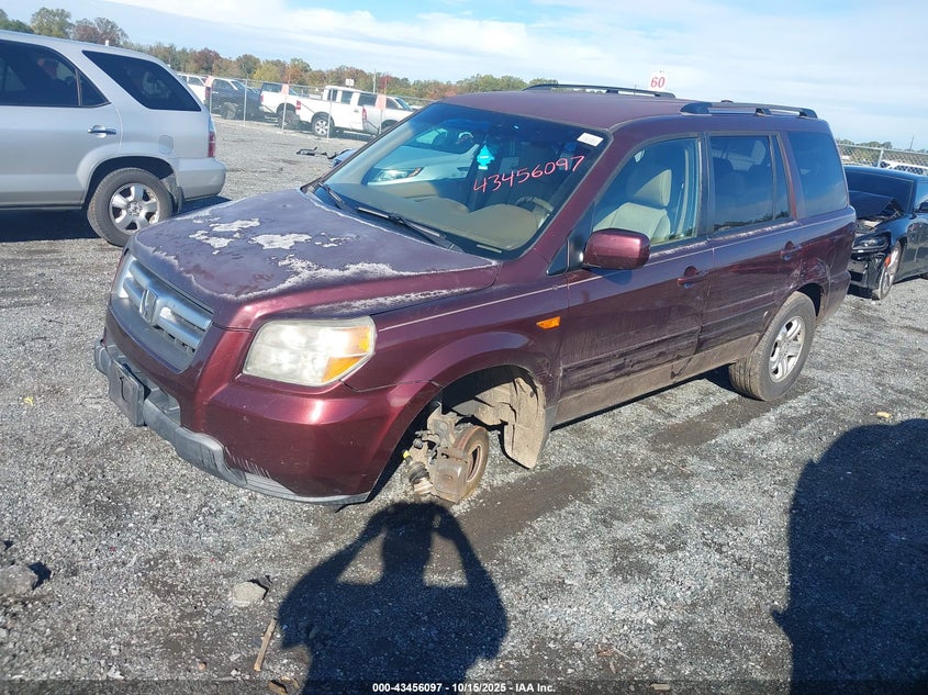 5FNYF28208B024590 2008 HONDA PILOT photo no. 2