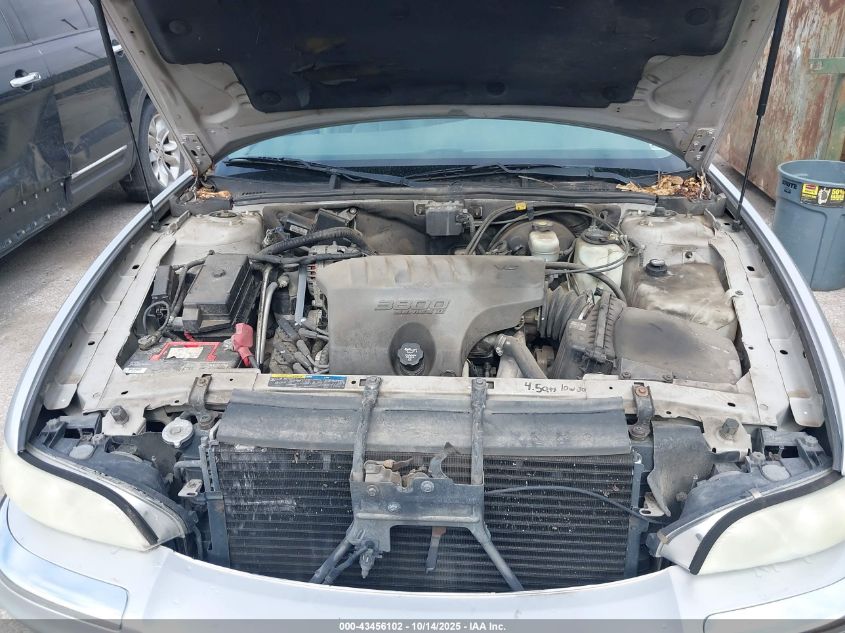 2003 Buick Park Avenue VIN: 1G4CW54K034121639 Lot: 43456102