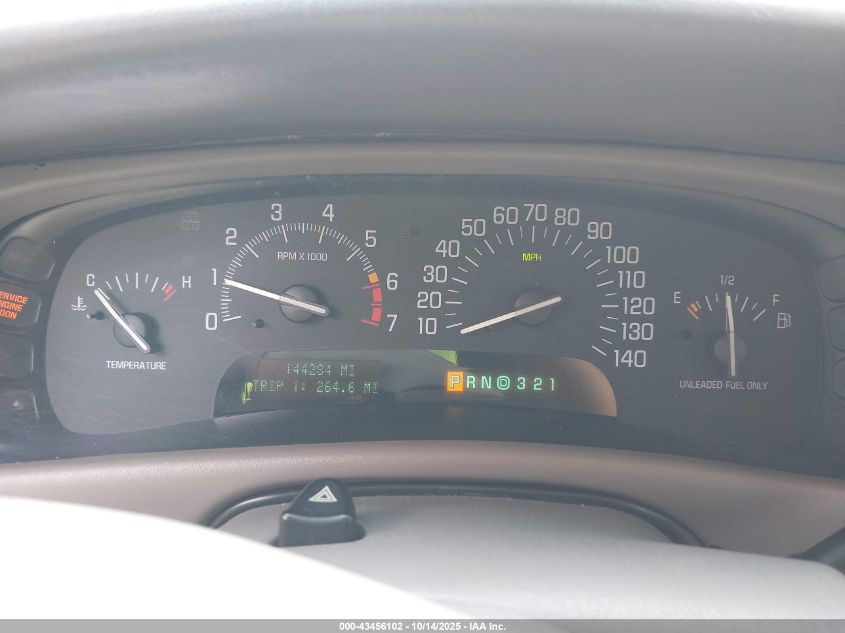 2003 Buick Park Avenue VIN: 1G4CW54K034121639 Lot: 43456102