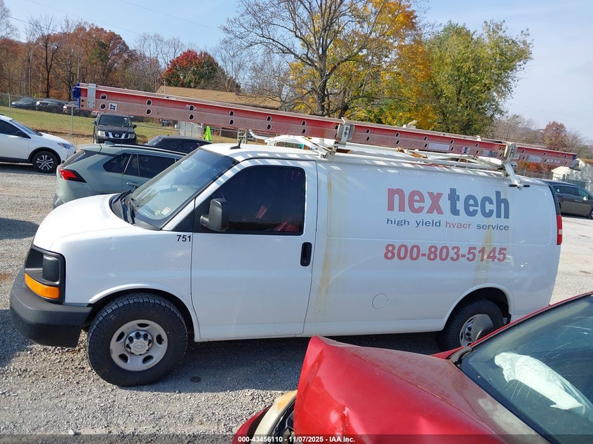 2015 Chevrolet Express 2500 Work Van VIN: 1GCWGFCF6F1277697 Lot: 43456110