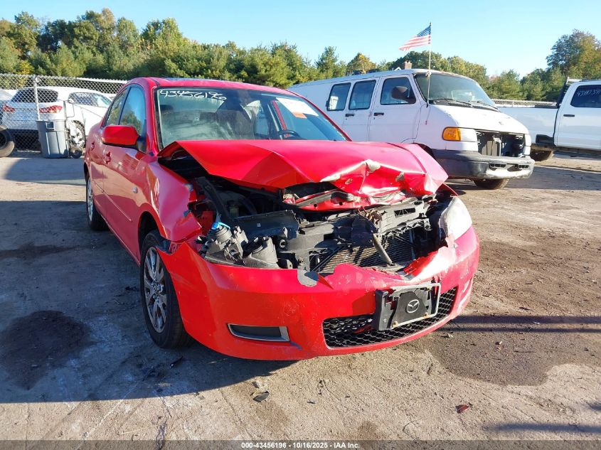 2008 Mazda Mazda3 I VIN: JM1BK32F281868321 Lot: 43456196