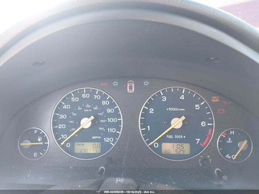 2003 Subaru Baja Sport VIN: 4S4BT62C736115203 Lot: 43456236