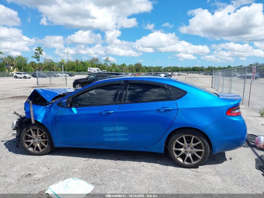 2015 Dodge Dart Sxt VIN: 1C3CDFBB5FD225037 Lot: 43456411