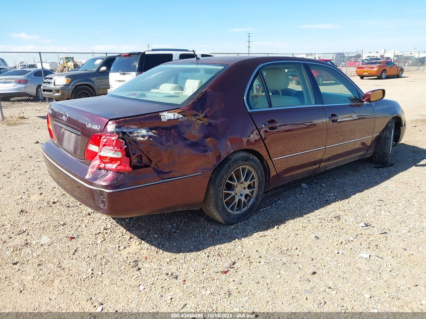 JTHBN30F720067776 2002 LEXUS LS photo no. 4