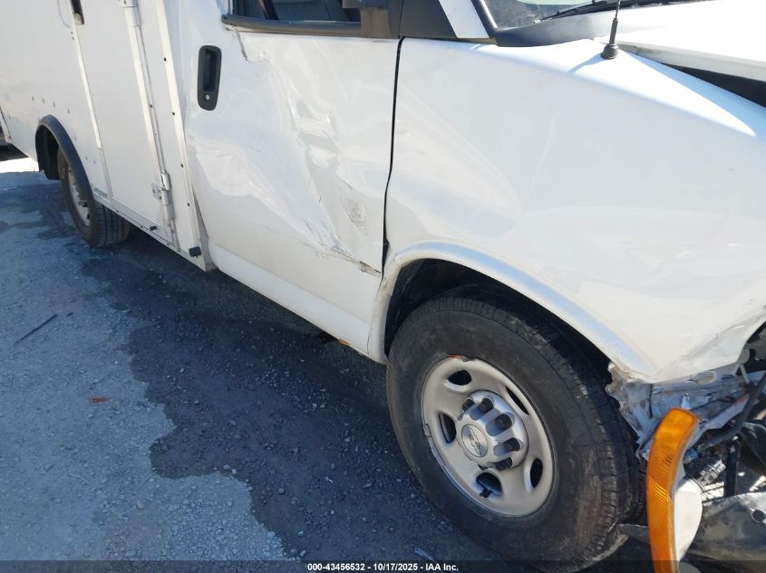 2018 Chevrolet Express Cutaway Work Van VIN: 1GB0GRFG4J1344919 Lot: 43456532