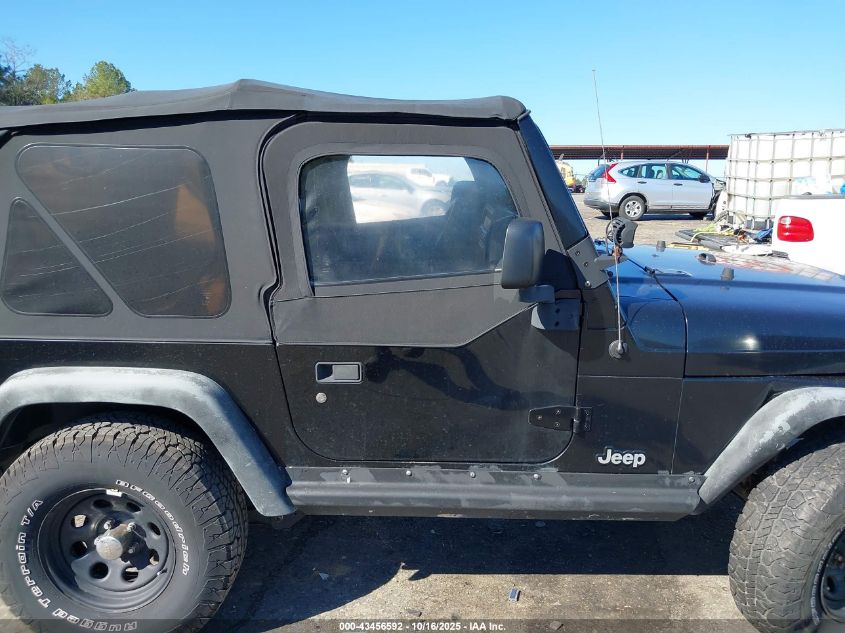 2006 Jeep Wrangler Se VIN: 1J4FA29166P701022 Lot: 43456592