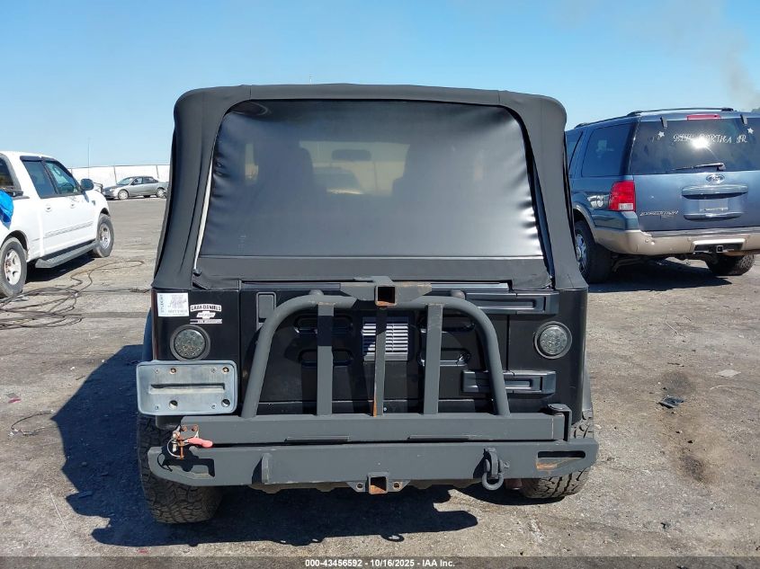 2006 Jeep Wrangler Se VIN: 1J4FA29166P701022 Lot: 43456592