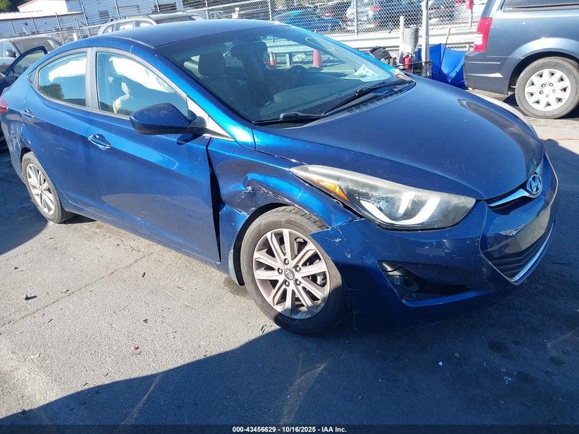 2016 HYUNDAI ELANTRA SE - 5NPDH4AE8GH705234