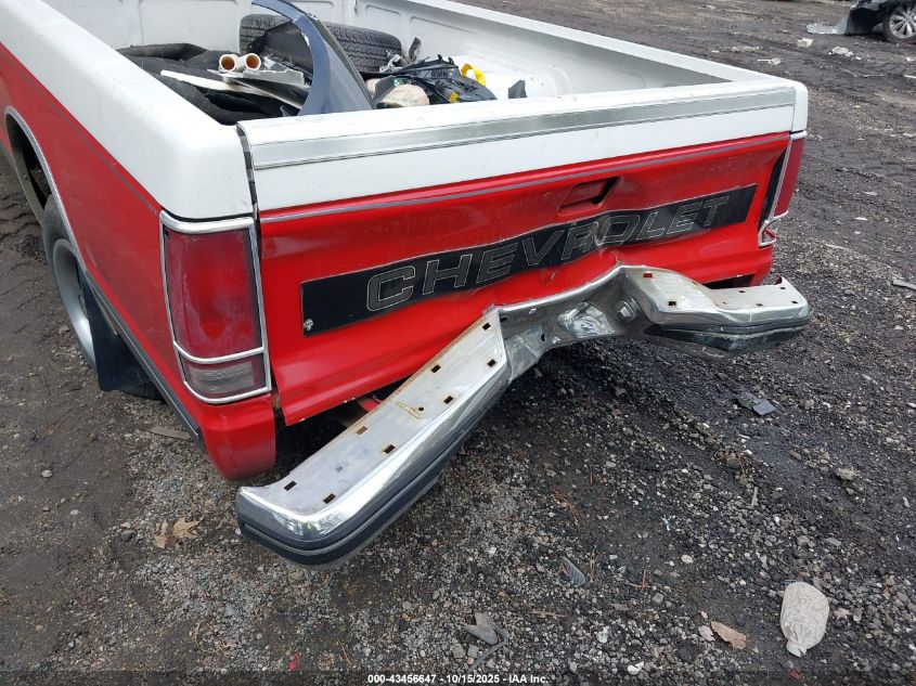 1989 Chevrolet S Truck S10 VIN: 1GCCS14Z5K2258091 Lot: 43456647