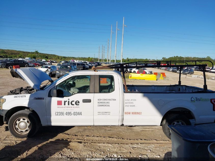 2016 Ford F-150 Xl VIN: 1FTEX1CF2GKD66659 Lot: 43456685