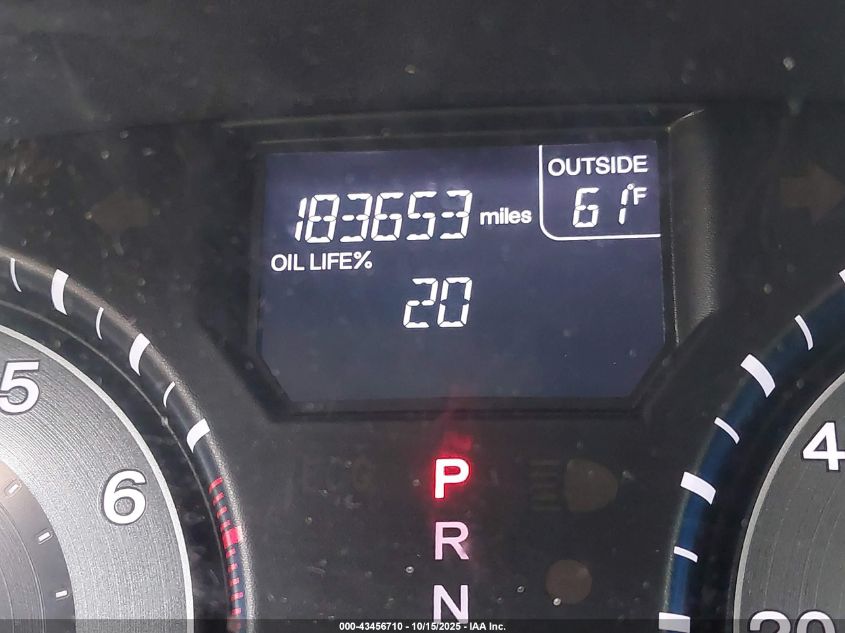 2011 Honda Odyssey Ex-L VIN: 5FNRL5H64BB049775 Lot: 43456710