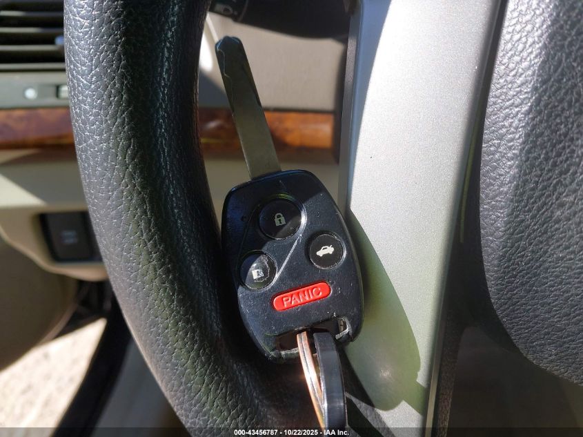 2009 Honda Accord 2.4 Ex VIN: 1HGCP26719A140611 Lot: 43456787