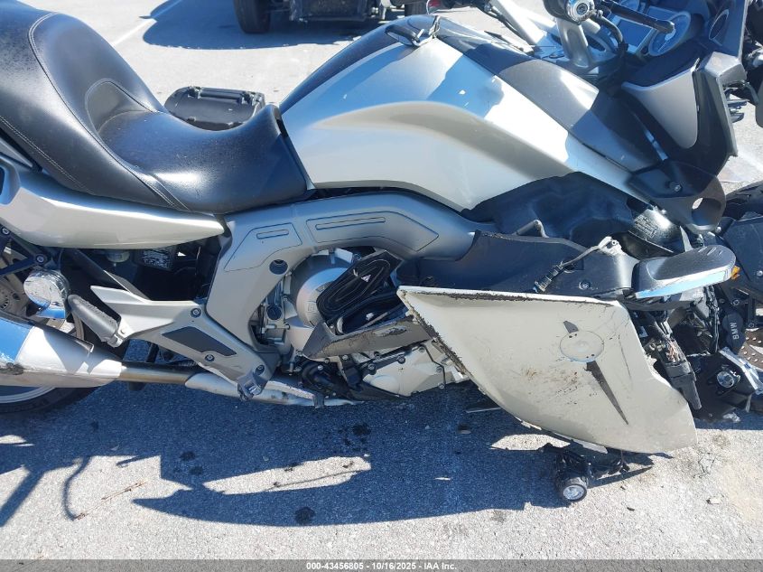 2012 BMW K1600 Gtl VIN: WB1061200CZZ22301 Lot: 43456805