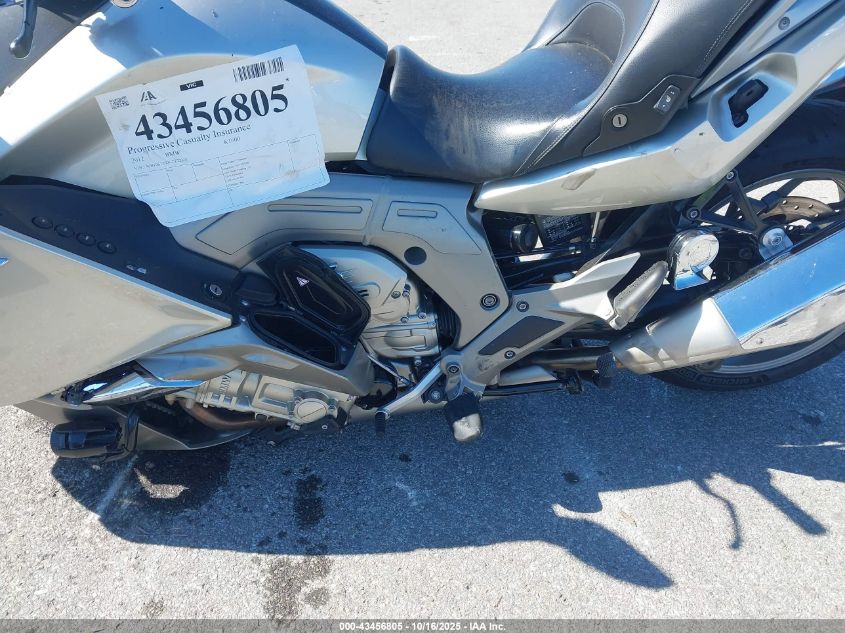 2012 BMW K1600 Gtl VIN: WB1061200CZZ22301 Lot: 43456805