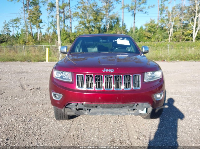 2016 JEEP GRAND CHEROKEE LIMITED 1C4RJFBG5GC496763