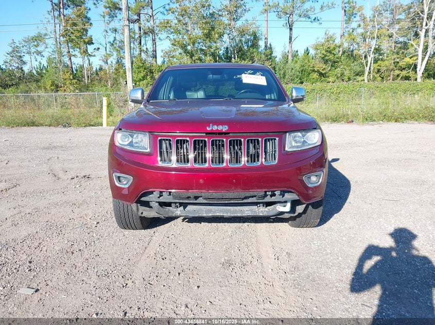 2016 JEEP GRAND CHEROKEE LIMITED 1C4RJFBG5GC496763