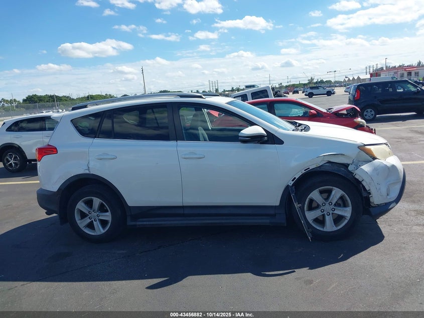 2013 TOYOTA RAV4 XLE 2T3WFREV4DW020268
