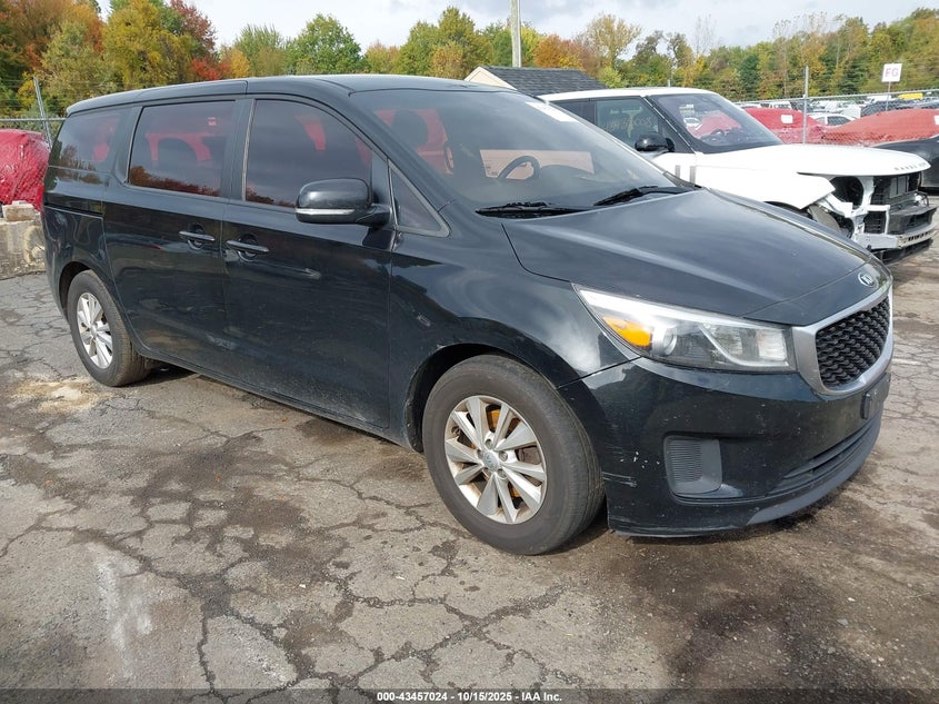 2017 KIA SEDONA L - KNDMA5C17H6272571