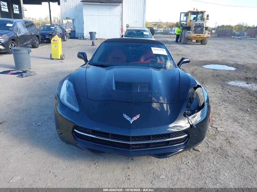 2014 CHEVROLET CORVETTE STINGRAY 1G1YF3D77E5127213