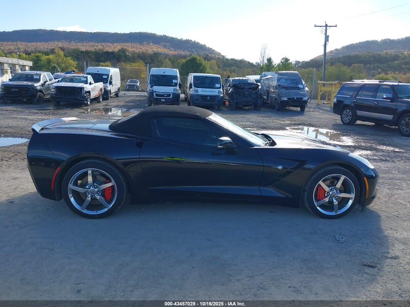 2014 CHEVROLET CORVETTE STINGRAY 1G1YF3D77E5127213