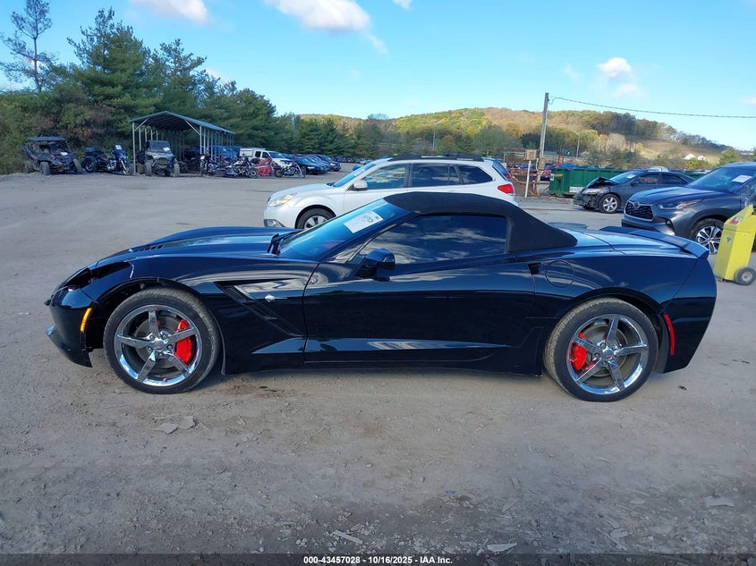 2014 CHEVROLET CORVETTE STINGRAY 1G1YF3D77E5127213