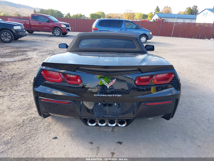 2014 CHEVROLET CORVETTE STINGRAY 1G1YF3D77E5127213