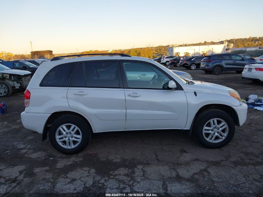 2003 Toyota Rav4 VIN: JTEHH20V130217270 Lot: 43457113