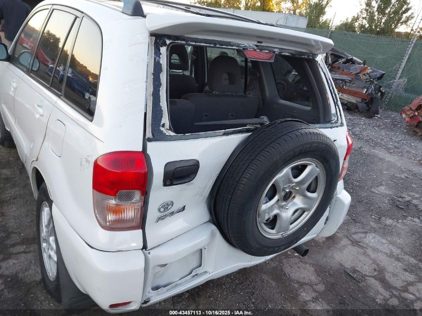 2003 Toyota Rav4 VIN: JTEHH20V130217270 Lot: 43457113