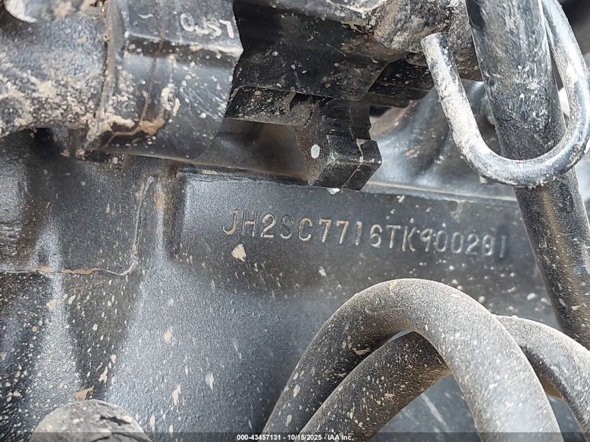 2026 Honda Cbr1000 Rr VIN: JH2SC7716TK900201 Lot: 43457131