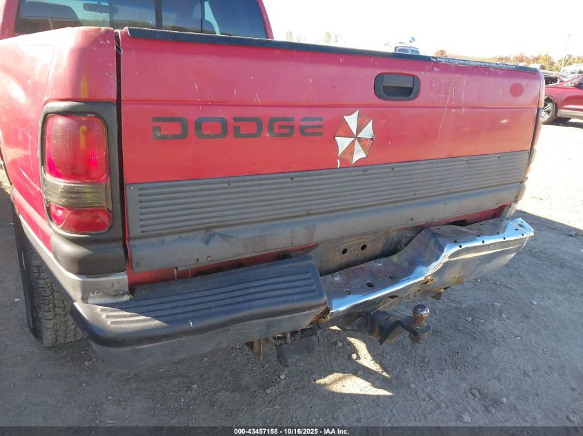 1998 Dodge Ram 1500 St VIN: 3B7HC13Z7WG222159 Lot: 43457158