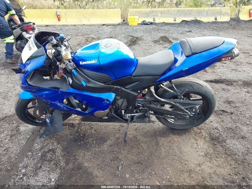 2005 Kawasaki Zx636 C1 VIN: JKBZXJC175A021321 Lot: 43457230