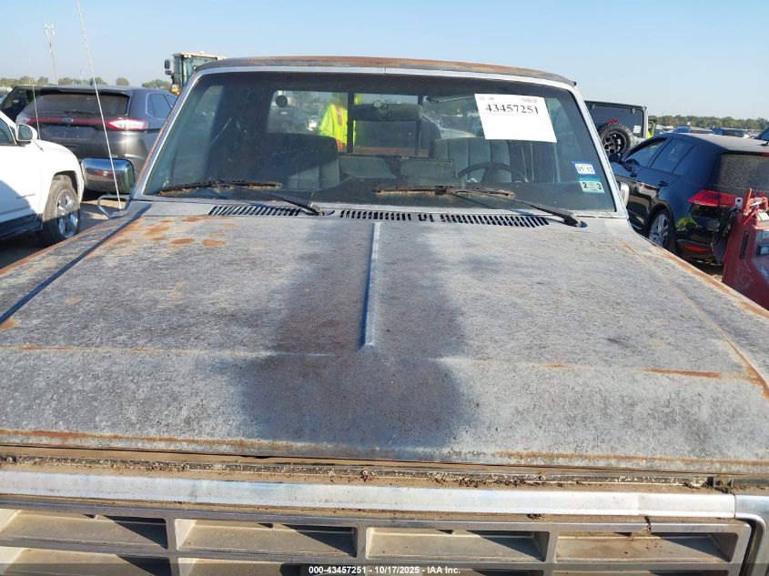 1986 Ford F150 VIN: 1FTEX15N5GKA32484 Lot: 43457251