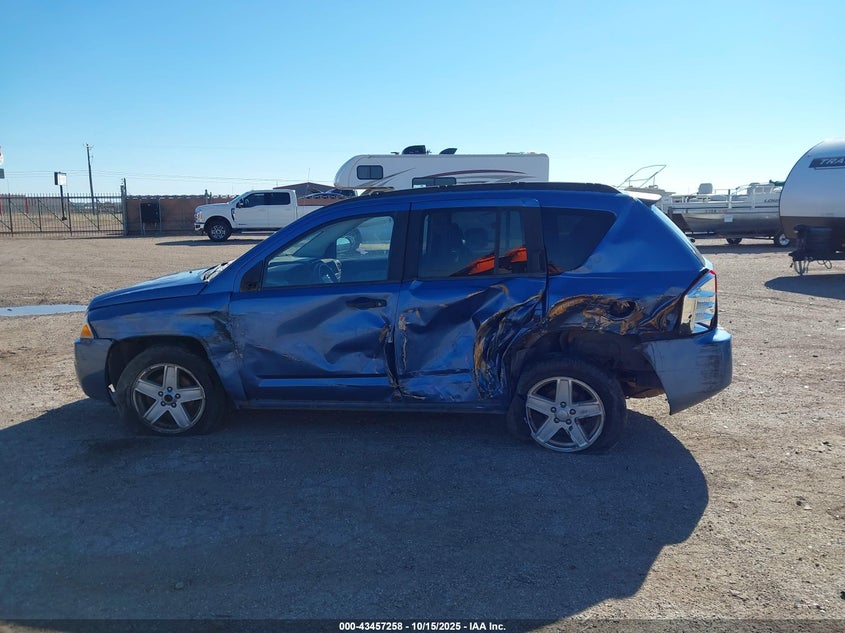 2007 Jeep Compass Sport VIN: 1J8FT47W37D153762 Lot: 43457258