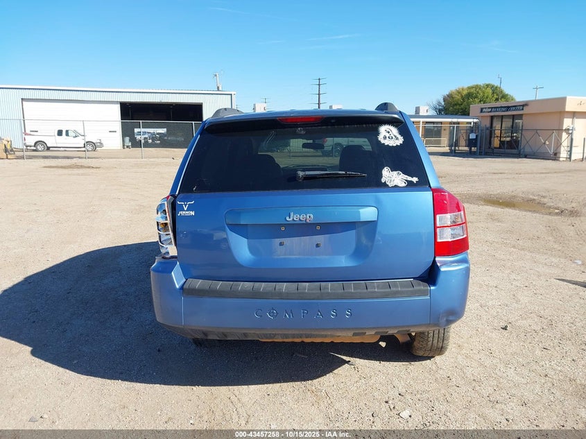 2007 Jeep Compass Sport VIN: 1J8FT47W37D153762 Lot: 43457258