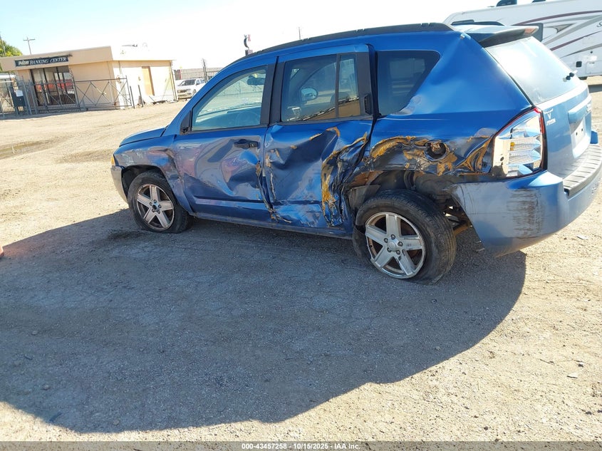 2007 Jeep Compass Sport VIN: 1J8FT47W37D153762 Lot: 43457258