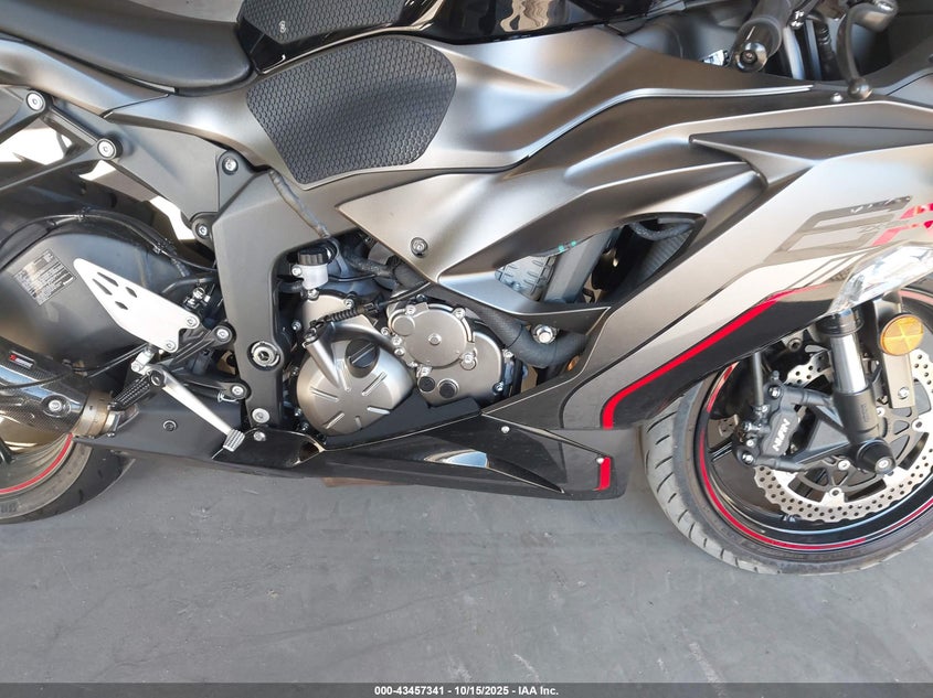 2023 Kawasaki Zx636 K VIN: JKBZXJH15PA016937 Lot: 43457341