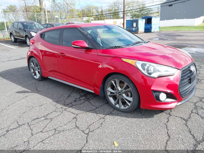 KMHTC6AE0GU279336 2016 Hyundai Veloster Turbo auction photo 1