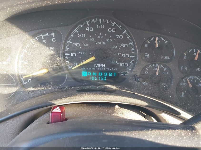 2001 GMC Yukon Xl 1500 Slt VIN: 3GKFK16T11G198231 Lot: 43457416