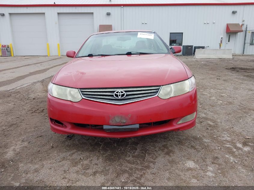 2002 Toyota Camry Solara Sle V6 VIN: 2T1CF28P92C589910 Lot: 43457441