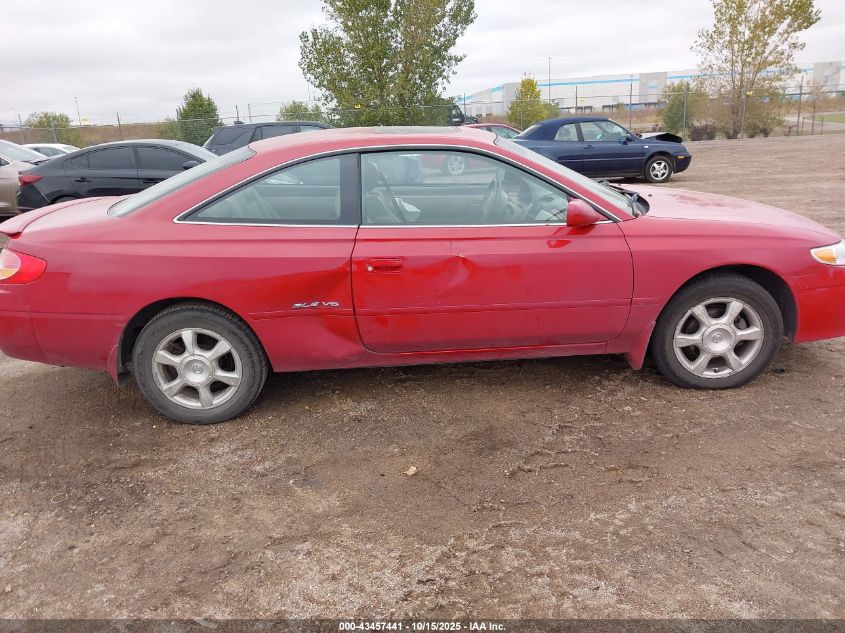 2002 Toyota Camry Solara Sle V6 VIN: 2T1CF28P92C589910 Lot: 43457441