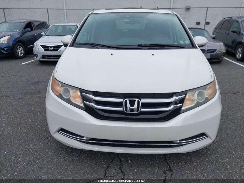 2014 HONDA ODYSSEY EX-L - 5FNRL5H60EB112388