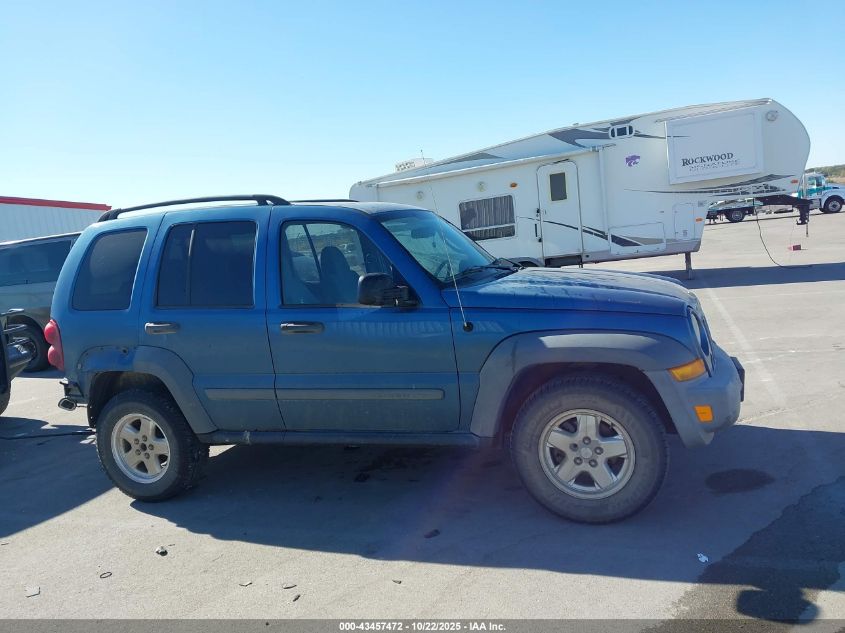 2005 Jeep Liberty Sport VIN: 1J4GL48K65W601138 Lot: 43457472