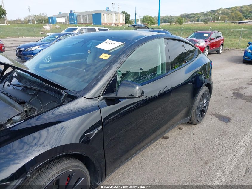 2023 Tesla Model Y Performance Dual Motor All-Wheel Drive VIN: 7SAYGDEF0PF783208 Lot: 43457583