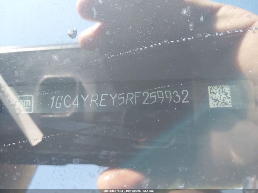 2024 Chevrolet Silverado 2500 - 1GC4YREY5RF259932